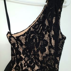 Elegant black formal dress